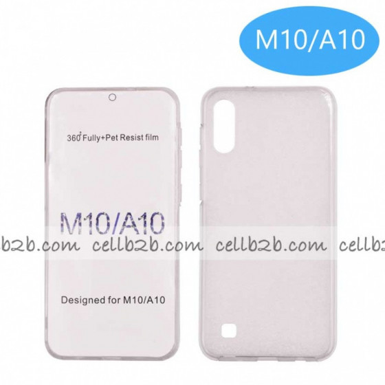 Coque Silicone Double 360 Degres Transparente Samsung A10 2019/A105/M10