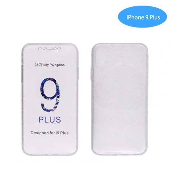 Coque Silicone Double 360 Degres Transparente iPhone XS Max