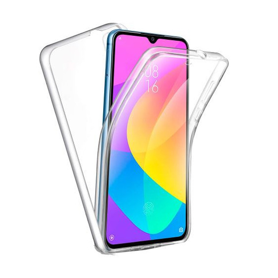 Coque Silicone Double 360 Degres Transparente Xiaomi Mi 9 Lite