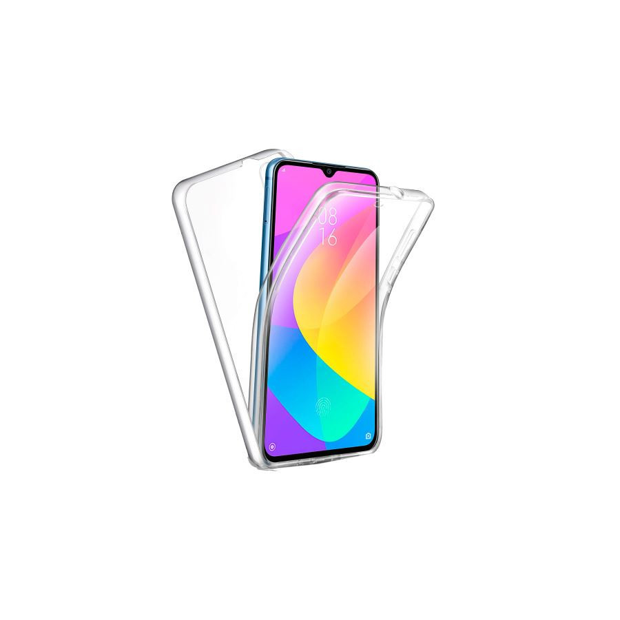 Coque Silicone Double 360 Degres Transparente Xiaomi Mi 9 Lite