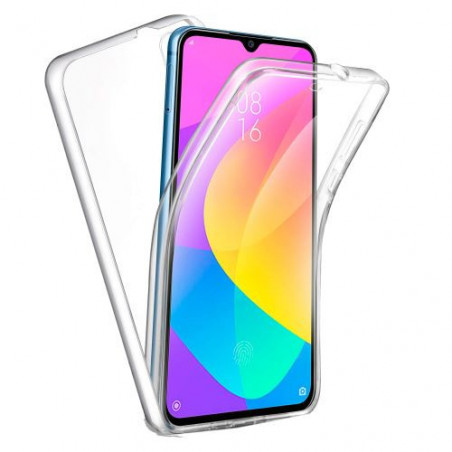 Coque Silicone Double 360 Degres Transparente Xiaomi Mi 9 Lite