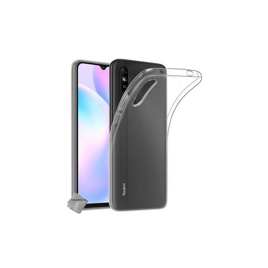 Coque Silicone Double 360 Degres Transparente Xiaomi Redmi 9A