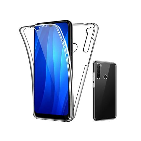 Coque Silicone Double 360 Degres Transparente Xiaomi Redmi Note 8T