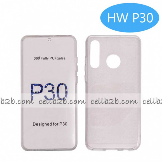 Coque Silicone Double 360 Degres Transparente Huawei P30