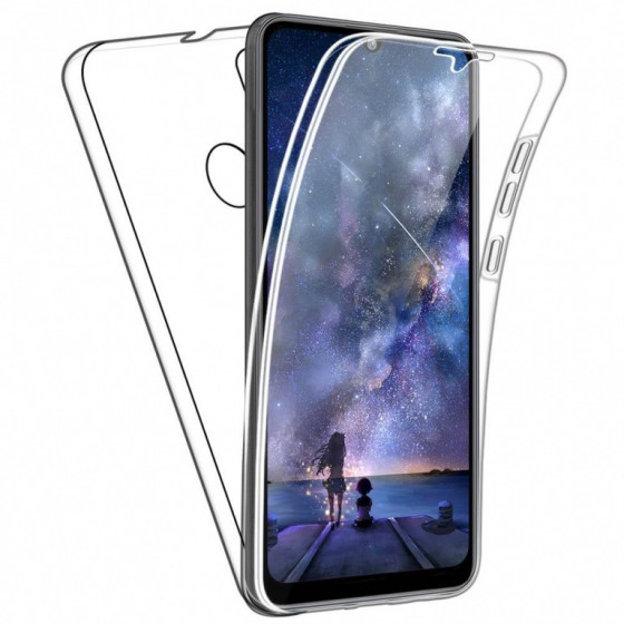 Coque Silicone Double 360 Degres Transparente Huawei Y6P 2020