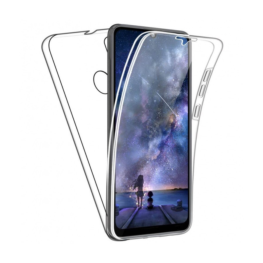 Coque Silicone Double 360 Degres Transparente Huawei Y6P 2020