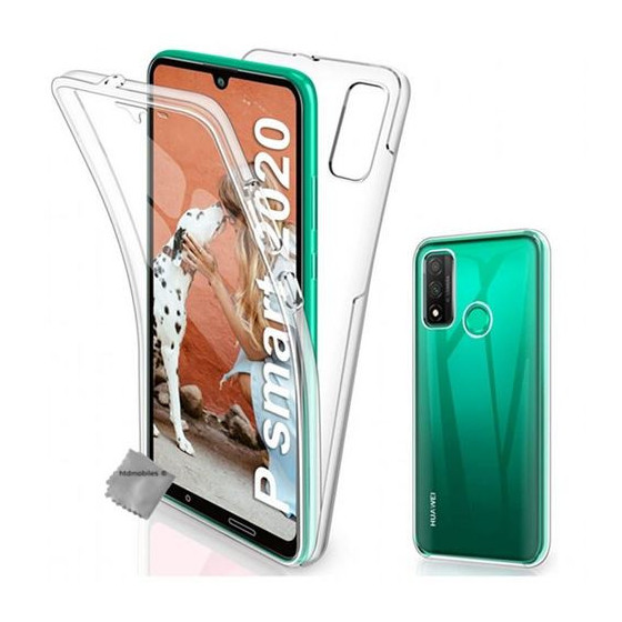 Coque Silicone Double 360 Degres Transparente Huawei P Smart 2020