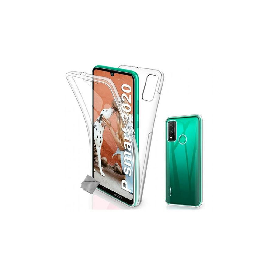 Coque Silicone Double 360 Degres Transparente Huawei P Smart 2020