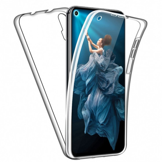 Coque Silicone Double 360 Degres Transparente Huawei Honor 20