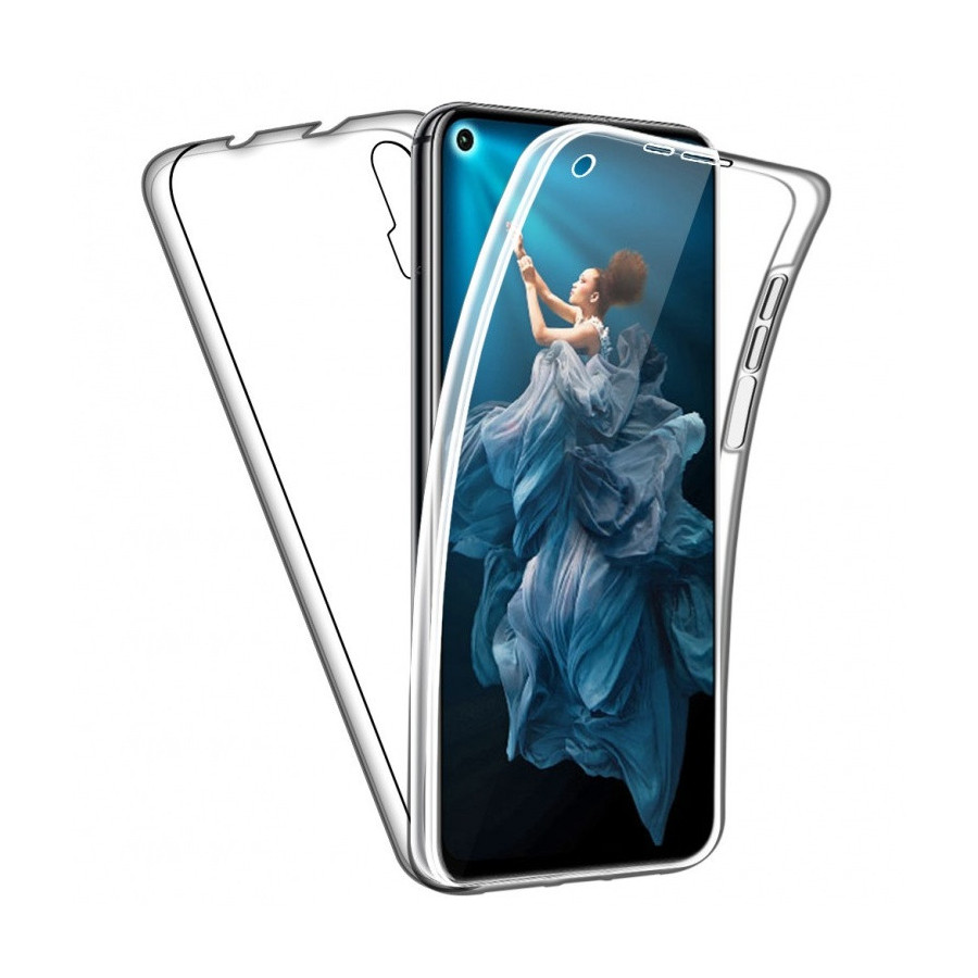 Coque Silicone Double 360 Degres Transparente Huawei Honor 20