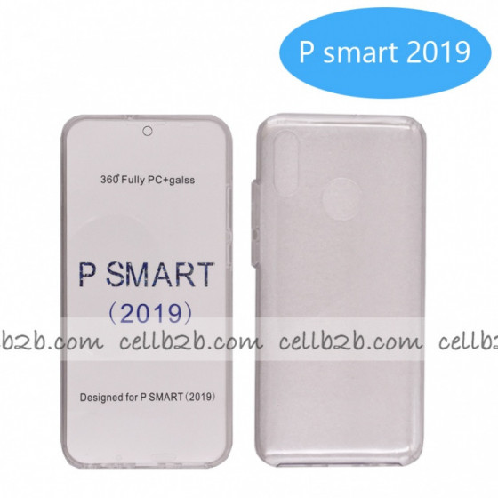 Coque Silicone Double 360 Degres Transparente Huawei P Smart 2019