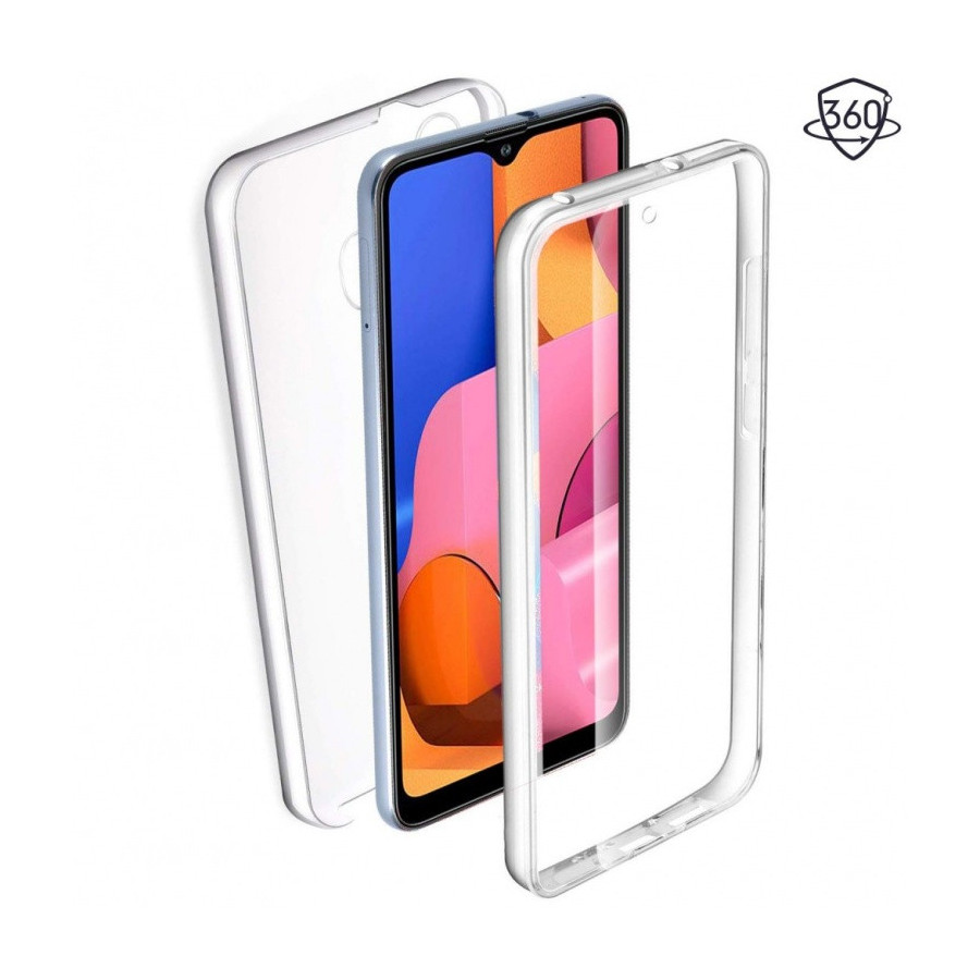 Coque Silicone Double 360 Degres Transparente UNIVERSAL (Achat grossiste sur place)