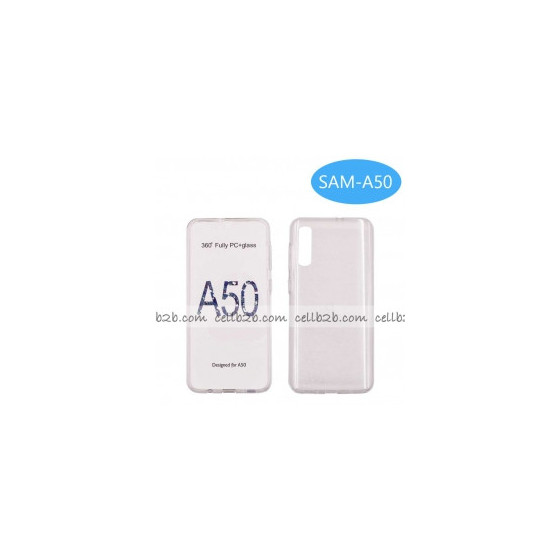 Coque Silicone Double 360 Degres Transparente Samsung A50/A505