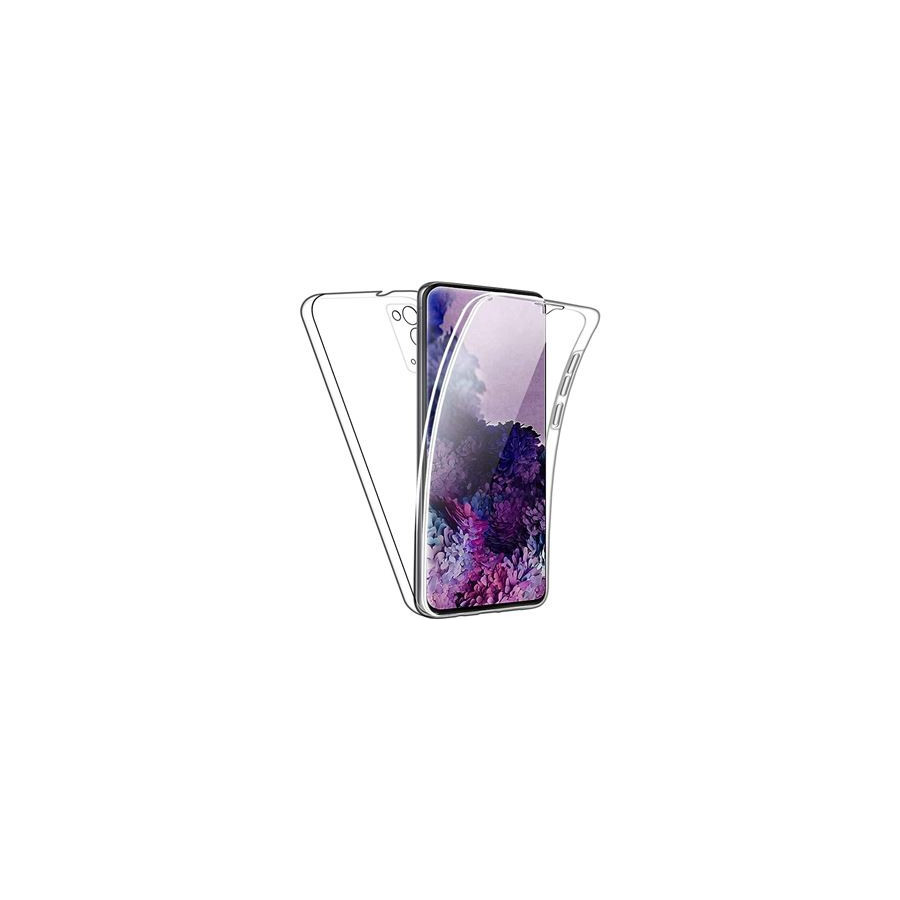 Coque Silicone Double 360 Degres Transparente Samsung A02S