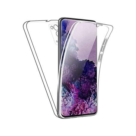 Coque Silicone Double 360 Degres Transparente Samsung A02S