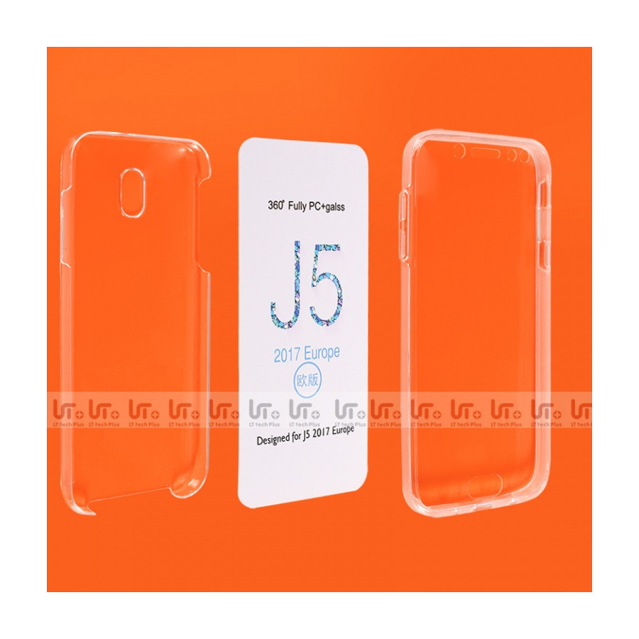 Coque Silicone Double 360 Degres Transparente Samsung J5 2017/J530/J5 Pro