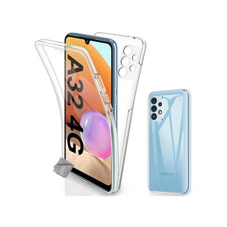 Coque Silicone Double 360 Degres Transparente Samsung A32 4G