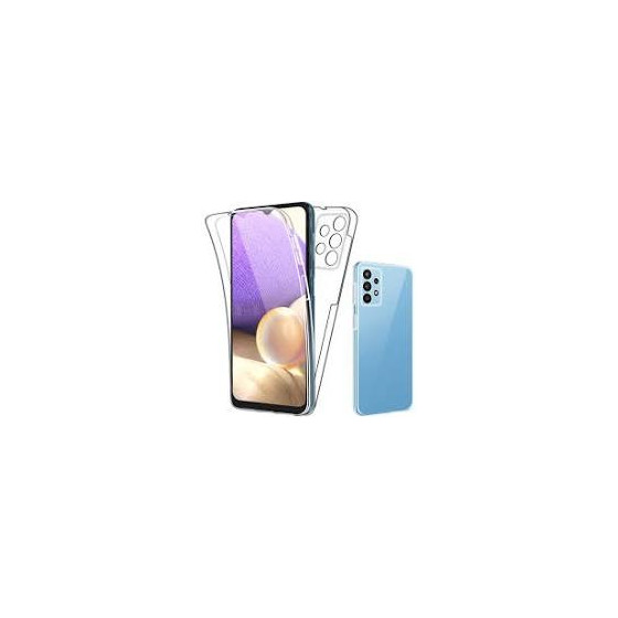 Coque Silicone Double 360 Degres Transparente Samsung A32 5G (A325)