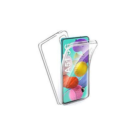 Coque Silicone Double 360 Degres Transparente Samsung A51 5G